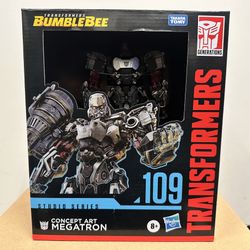 TRANSFORMERS STUDIO SERIES BBB CONCEPT ART MEGATRON NISB