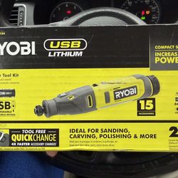 Ryobi Rotary Tool Kit (Battery Powered)
