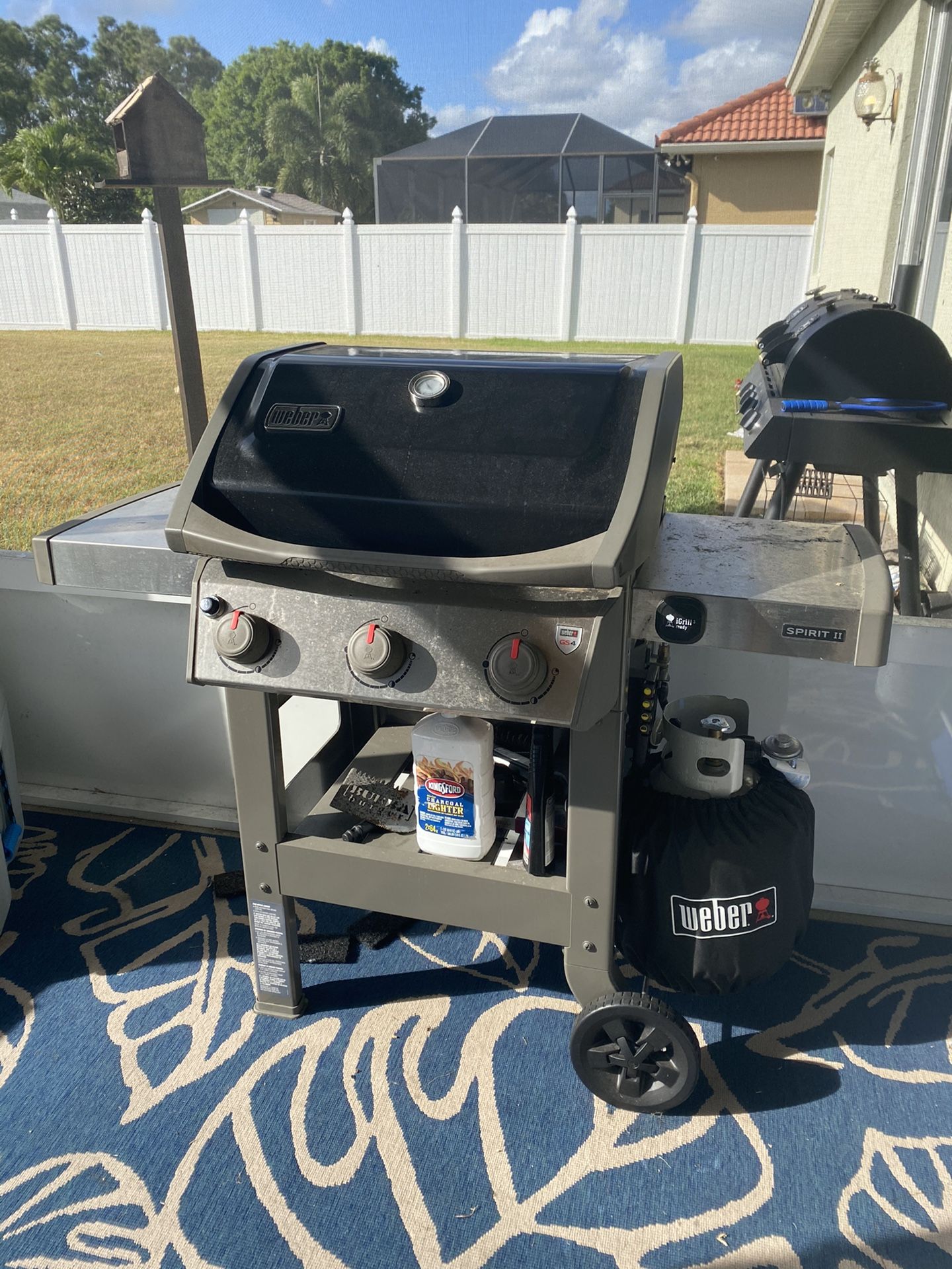 Webber 3 burner grill