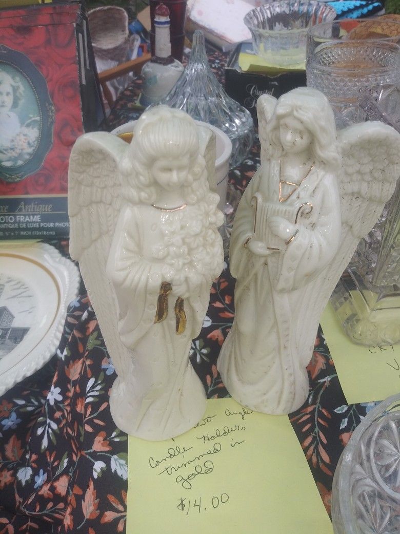 Angelic Angle Candle Holders