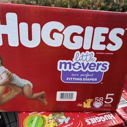 Huggies Diapers Size 4,5,6 Box 