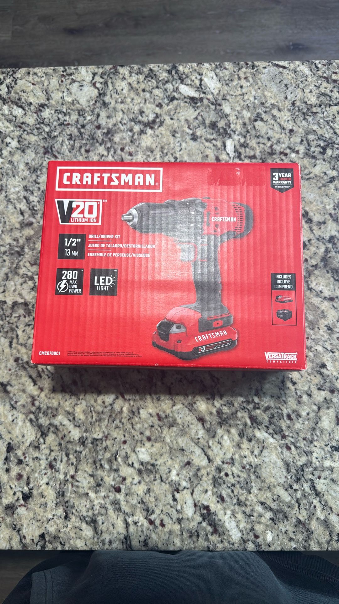 Craftsman V20 1/2” Drill/Driver Kit