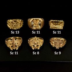 10K Gold rings