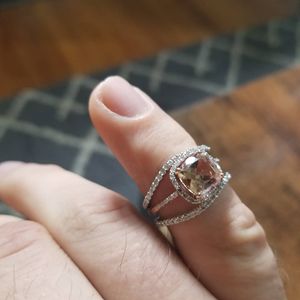 New And Used Wedding Rings For In Nashville Tn Offerup Engagement And Wedding Ring Set 1 Morganite Diamond 2 Bands Want At