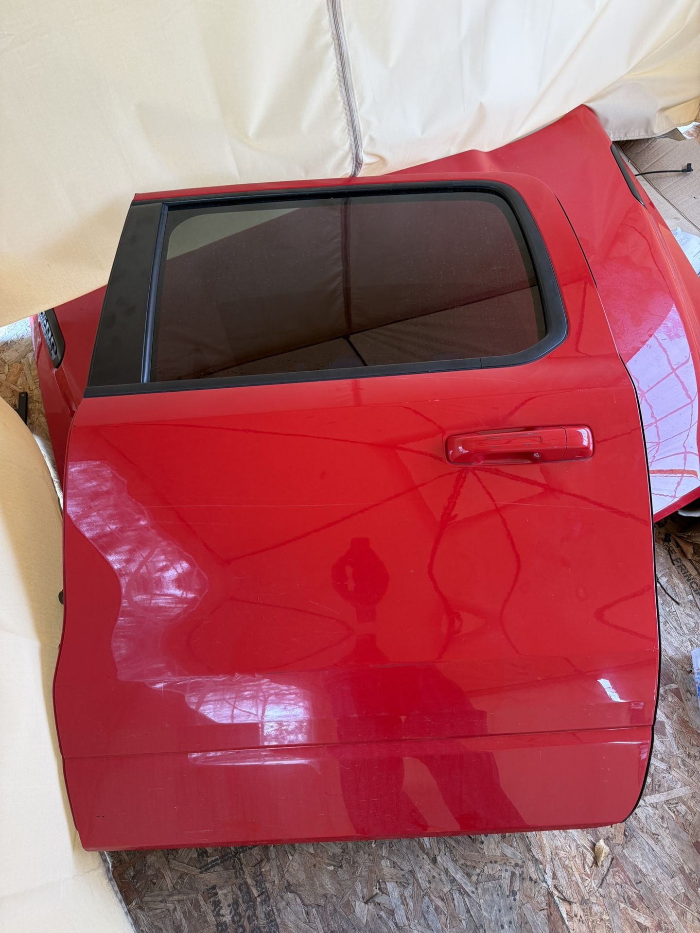 2023 Dodge Ram 1500 Hemi hood And Driver Rear Door