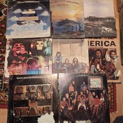Vinyl Records - Rock, lot of 8, read description!
