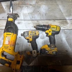 Dewalt Drill / Dewalt Saw / Impactor Drill