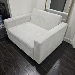 Thomasville Dillard Fabric Twin Size Convertible Sleeper Chair