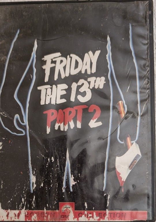 Friday The 13th Part 2 DVD (Mint) Video Movie 1981 86 Min, R. 5 years after the horrible bloodbath except Crystal lake, All That remains is a legend o