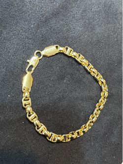 New 7” 14K Gold Filled Italy Bracelet