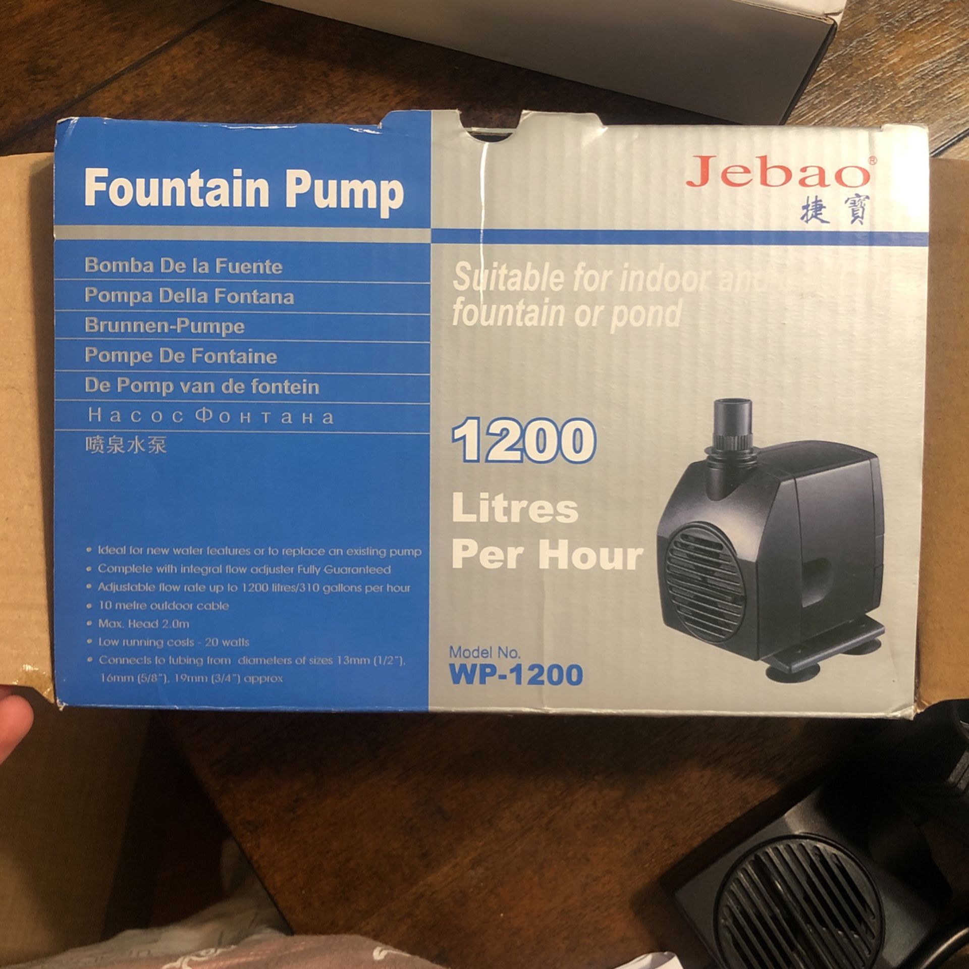 Water Pump ( Fountain Pump)
