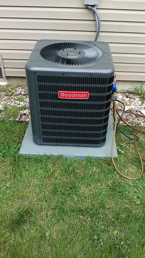Goodman 2 ton air conditioner condenser unit for Sale in ...