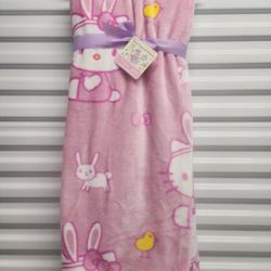 Hello Kitty Easter blanket