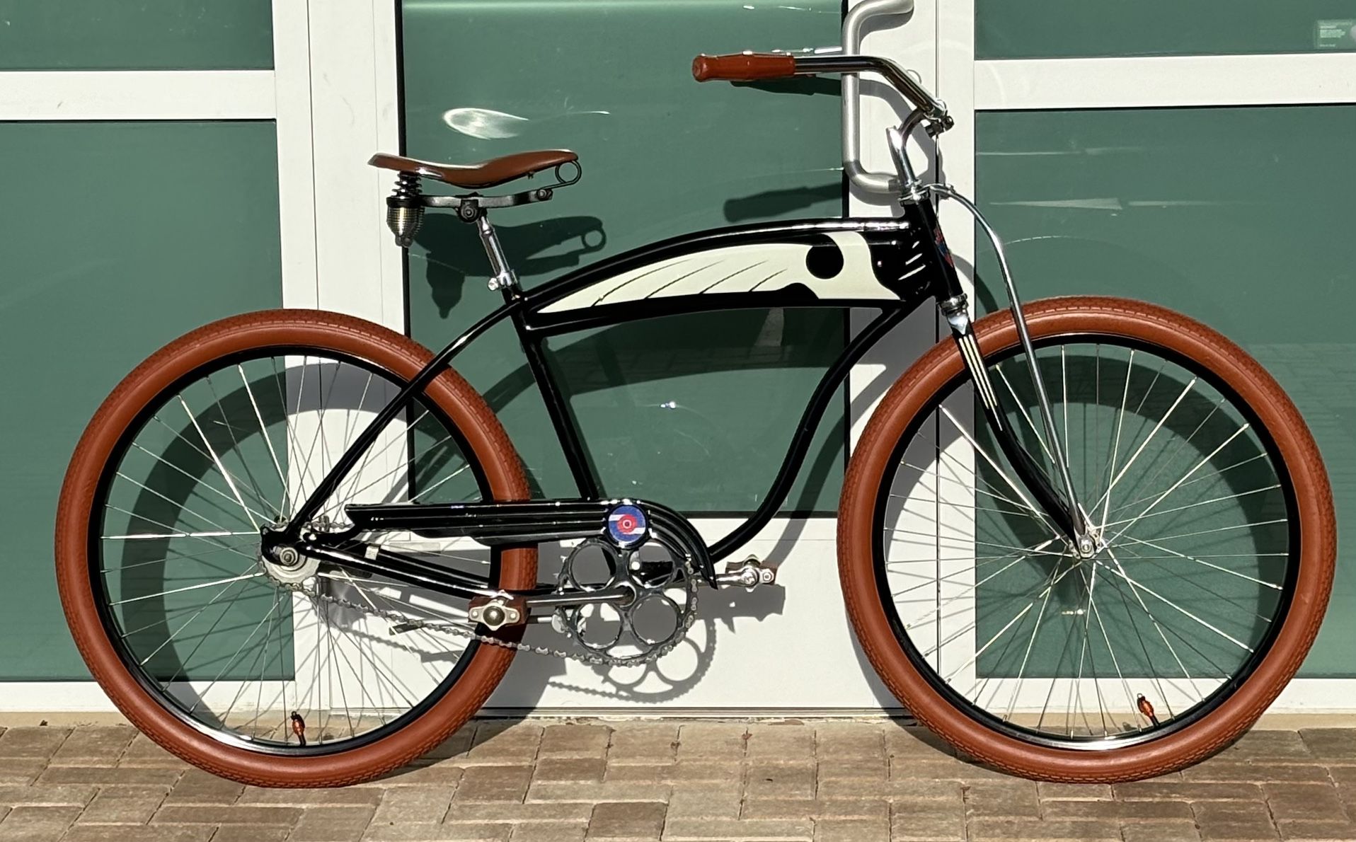  1946 BF Goodrich Skip Tooth Classic Bicycle,Fully Restored Balloon,Tire Absolutely Gorgeous Restoration. 
