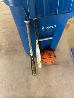 Victus and Easton baseball bats