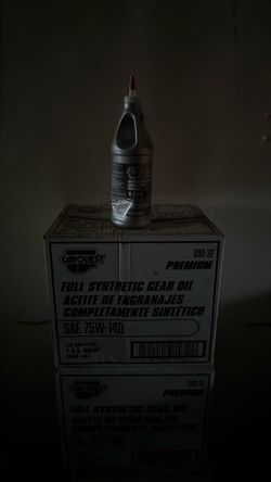 Full Synthetic Gear Oil 75W – 140 W