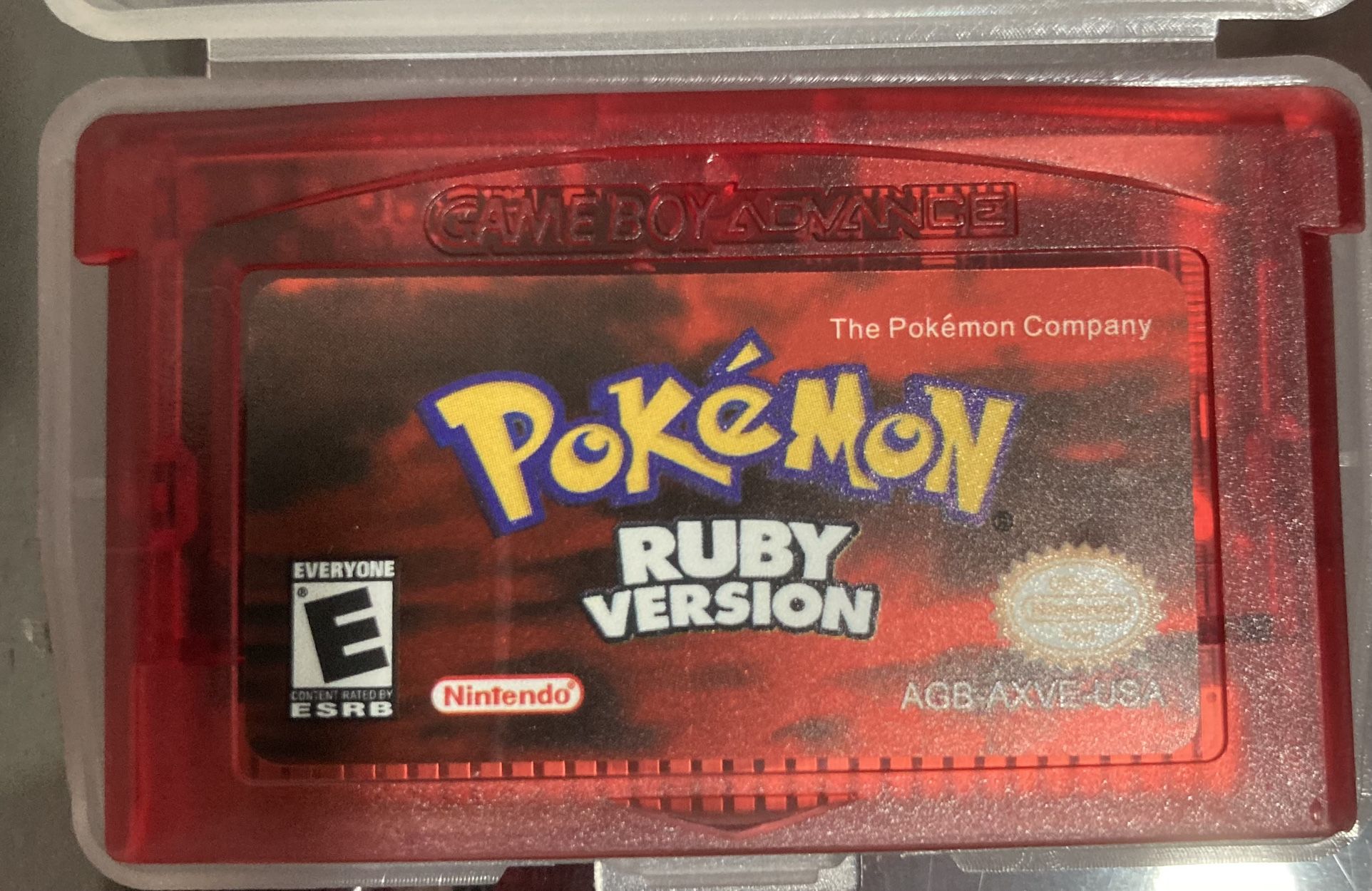 Pokémon Ruby Nintendo Gameboy Advance GBA Cart Rpg Pocket Monster Z V X Y Red Re