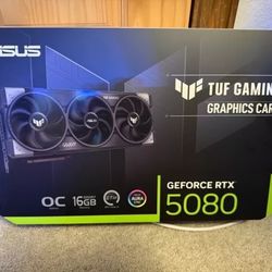 ASUS TUF Gaming GeForce RTX 5080 16GB GDDR7 OC Edition
