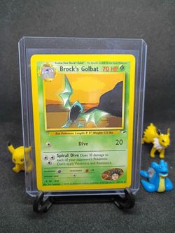Pokemon 1999 brock s golbat gym heroes lp