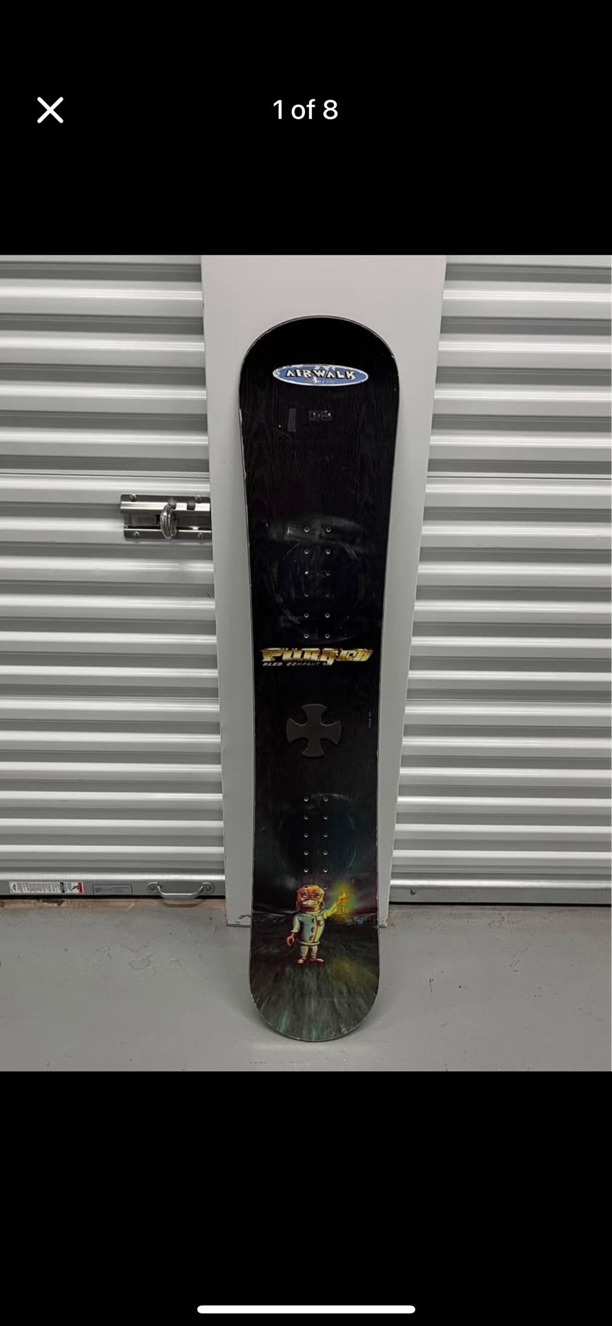 Purged Sled Company Snowboard 146cm