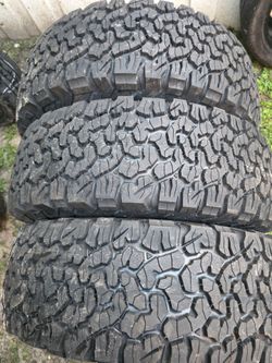 Set of 3 All-Terrain Tires