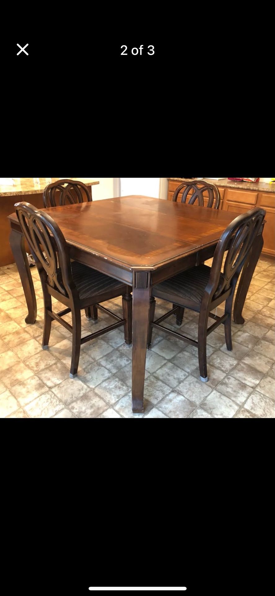 Dining Table With 4 Chairs
