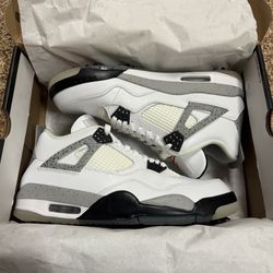 Jordan 4 Retro Golf White Cement Men’s Size 11