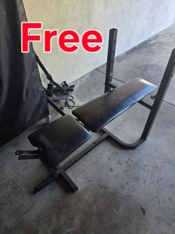Workout bench free
