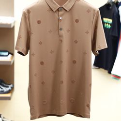 L V Brown Polo Shirt Of Men 