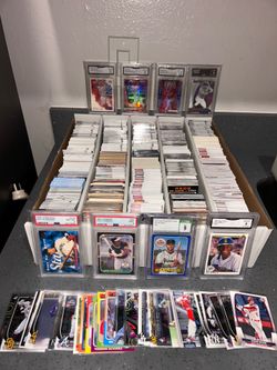 Baseball card collection