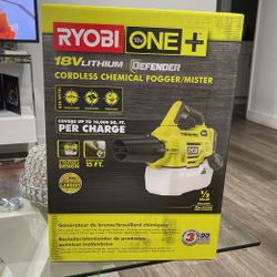 RYOBI ONE 18V Cordless Battery Fogger Mister with 2.0 Ah