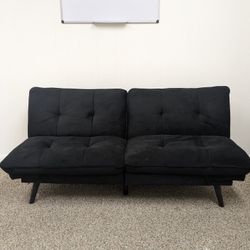 Black Microfiber Couch Barely Used