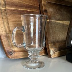 Glass Coffee Mug 