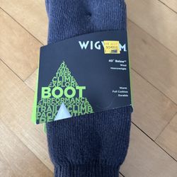 NWT men’s Wigwam heavy weight wool socks