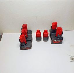 Milwaukee M12 batteries tools charger inverter