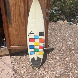 6’0 Rusty Shortboard surfboard
