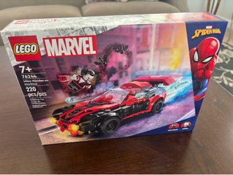 Used Lego Miles Morales vs. Morbius