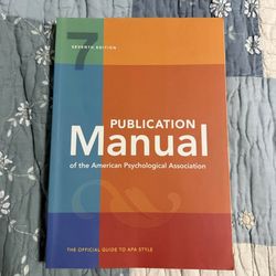 APA Publication Manual - 7th Edition