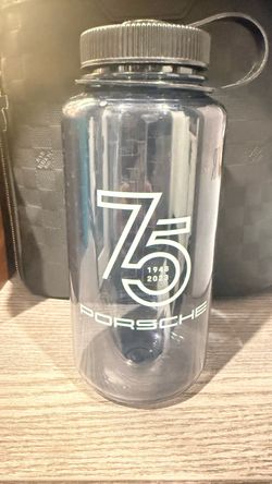 75th Year PORSCHE water bottle