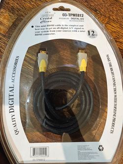New 12ft HDMI Cable - Sealed Package