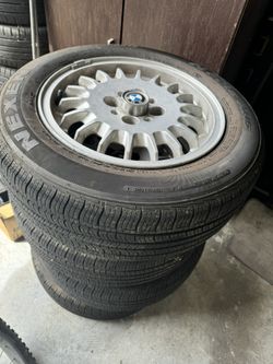 E30 Bottlecap Wheels With Good Tires