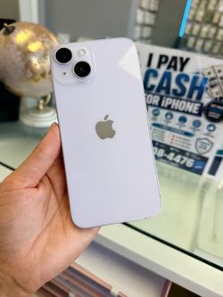 AT&T iPhone 14 purple like new 128Gb