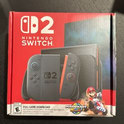 Nintendo Switch 2 Console W/ Mario Kart World Bundle