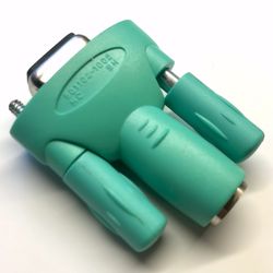 Serial to PS/2 adapter 501102-1000 For Computer Mouse Or Trackball Or Keyboard