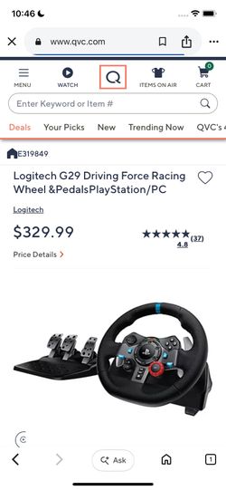 PlayStation 4, racing steering wheel & pedals for PlayStation/pc with 3 games bundle