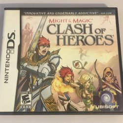 Might And Magic Clash Of Heroes Nintendo 3Ds 
