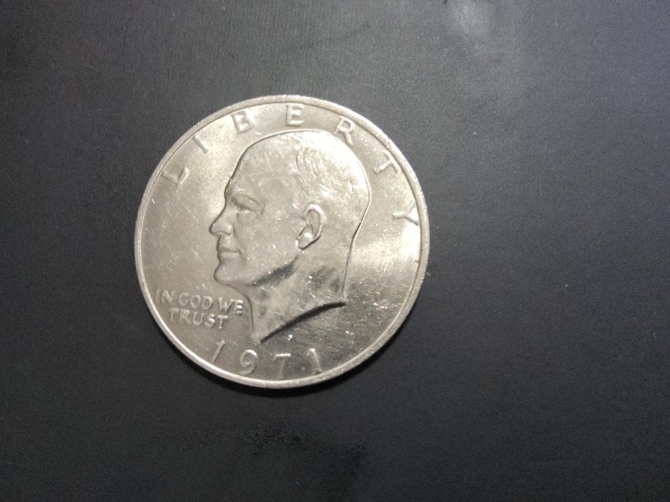 1971d Eisenhower Dollar