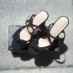 Open-toe Heels Size 10