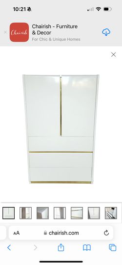 rare vintage lane cream and gold postmodern dresser