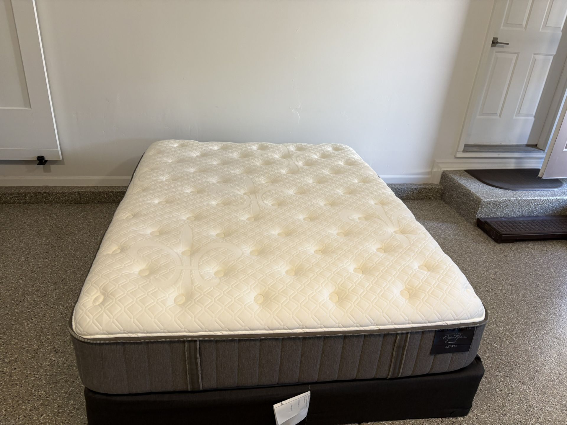 Queen Mattress And Box Spring By Stern And Foster